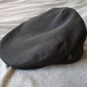 Jax Black Men's Flat Cap